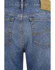 Jacob Cohen Claire Vintage Wash Straight-Leg Jeans