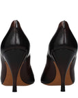 Miu Miu Dark Brown Leather Pumps