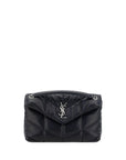 Saint Laurent LouLou Puffer Shoulder Bag - Black