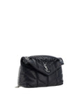 Saint Laurent LouLou Puffer Shoulder Bag - Black