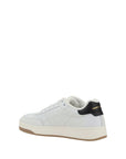 Saint Laurent SL/61 Leather Low Top Sneakers - White