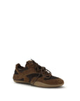 Miu Miu Brown Suede Athletic Sneakers