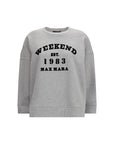 Max Mara Gray/Grey Cotton Sweatshirt