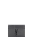 Saint Laurent Cassandre Card Holder - Gray/Grey