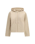 Max Mara Beige Hooded Jacket