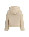 Max Mara Beige Hooded Jacket