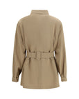 Max Mara Virgin Wool Coat - Beige