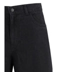 The Row Eglitta Jeans Linen - Black