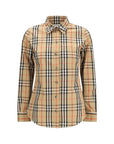 Burberry Checkered Collar Shirt