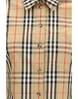Burberry Checkered Collar Shirt