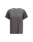 Brunello Cucinelli Gray/Grey T-Shirt