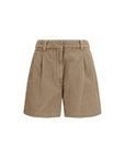 Brunello Cucinelli Beige Bermuda Shorts