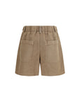 Brunello Cucinelli Beige Bermuda Shorts