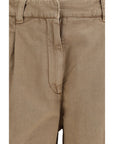 Brunello Cucinelli Beige Bermuda Shorts