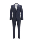 Dsquared² Virgin Wool Blazer & Pants 2-Piece Suit - Deep Blue