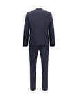 Dsquared² Virgin Wool Blazer & Pants 2-Piece Suit - Deep Blue