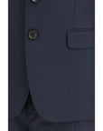 Dsquared² Virgin Wool Blazer & Pants 2-Piece Suit - Deep Blue