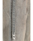 Diesel Light Wash Slim Fit Jeans - Gray/Grey