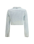Diesel De-Saphix-FSI1 Light Wash Denim Jacket