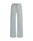 Diesel Light Wash Straight Leg Fit 1971 D-Sent Jeans - Bleached Blue