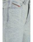 Diesel Light Wash 1971 D-Sent Straight Leg Fit Jeans - Bleached Blue