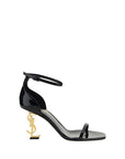Saint Laurent Opyum Stiletto Heels - Black & Gold