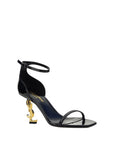 Saint Laurent Opyum Stiletto Heels - Black & Gold