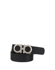 Ferragamo Black Double Adju Belt