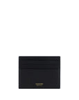 Ferragamo Black Leather Slim Card Holder