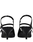 Celine Mary Jane Slingback Pumps - Black