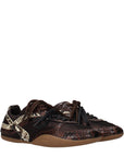 Miu Miu Gymnasium Snake Embossed Sneakers
