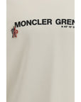 Moncler Grenoble Logo Hoodie - Ivory