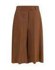 Lardini Rust Brown Bermuda Skorts