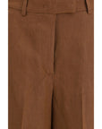Lardini Rust Brown Bermuda Skorts