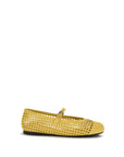 Prada Crotchet Mary Janes - Limoncello Yellow