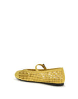 Prada Crotchet Mary Janes - Limoncello Yellow