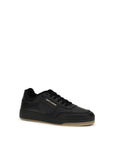 Saint Laurent SL/61 Leather Low Top Sneakers - Black
