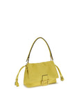 Fendi Mamma Baguette Handbag - Limoncello/Broom Yellow