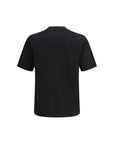 Saint Laurent Black Cotton T-Shirt