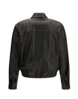 Saint Laurent Black Leather Jacket