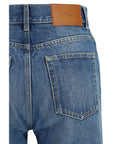 Chloé Medium Blue Cotton Flared Jeans