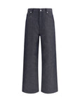 Fendi Relaxed Fit Linen-Denim Jeans