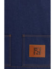 Fendi Indigo Blue Short Denim Jacket