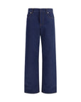 Fendi Straight-Leg Fit Jeans - Indigo Blue