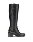 Chloé Dakota Leather Knee-High Boots - Black