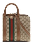 Gucci Ophidia Medium Boston Bag - Beige