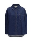 Max Mara Indigo Blue Denim Shirt