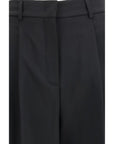 Max Mara Black High-Waisted Wide Leg Pants