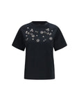 Max Mara Agile Embellished T-Shirt - Black