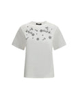 Max Mara Agile Embellished T-Shirt - White
